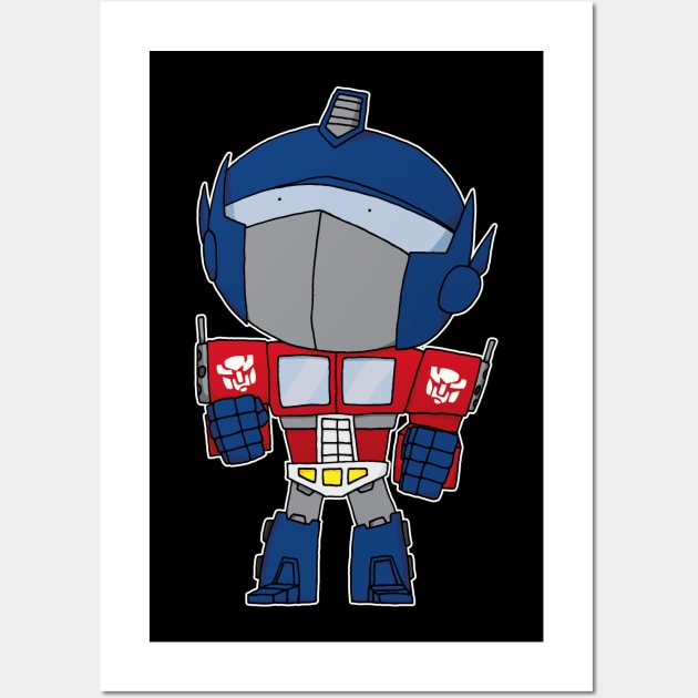 Optimus Prime Wall Art by signorqualcosa